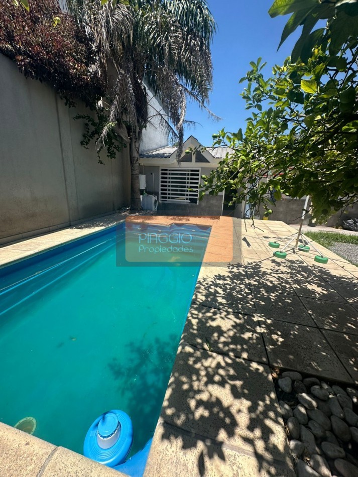 CASA DOS AMBIENTES CON PILETA EN ALQUILER